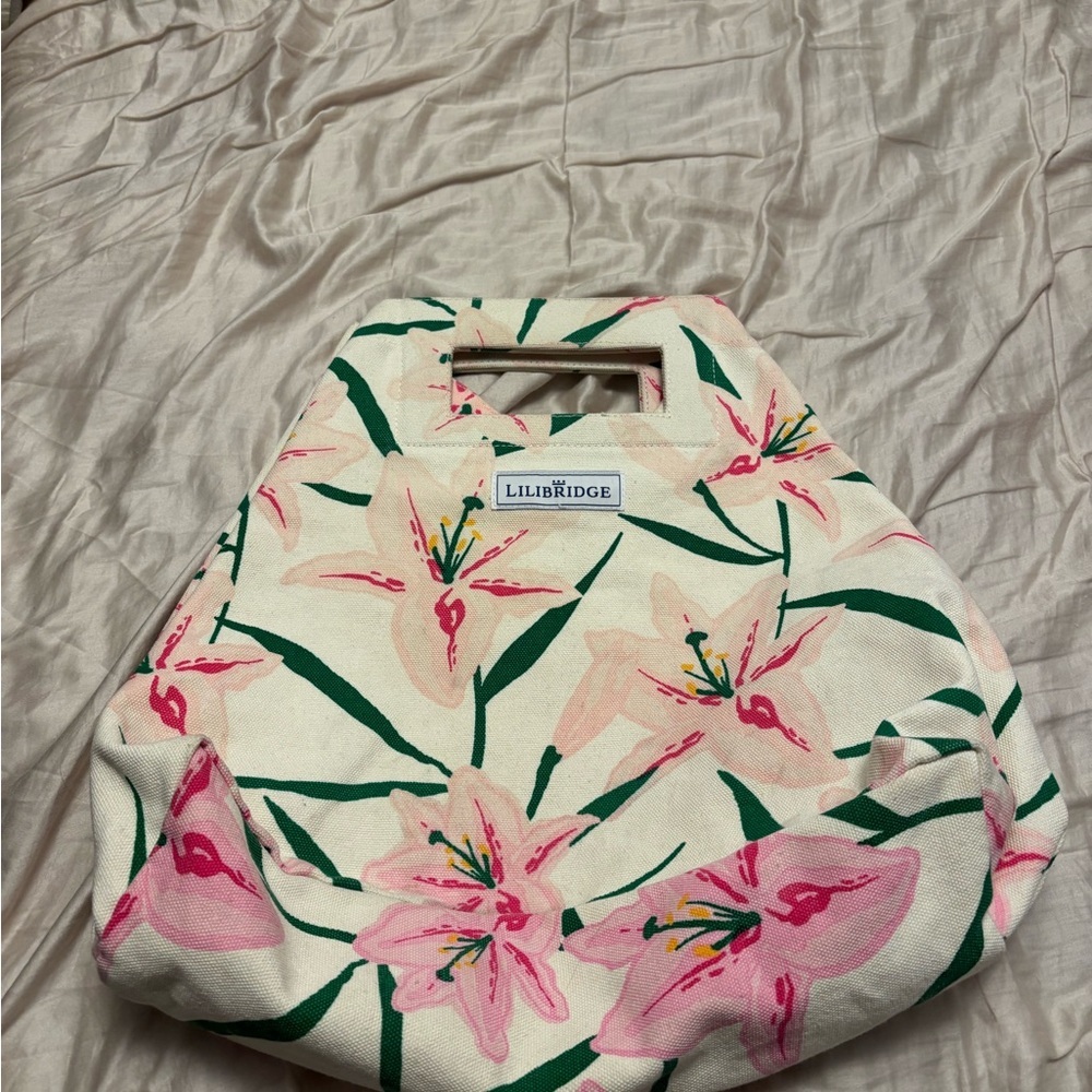 Lilibridge Floral Canvas Tote Bag